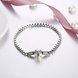 Wholesale 925 Sterling Silver bracelet CZ Beads TGSLBD109 3 small