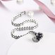 Wholesale 925 Sterling Silver bracelet CZ Accessories TGSLBD110 1 small