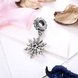 Wholesale 925 Sterling Silver DIY Bracelet Antique CZ Accessories TGSLBD114 1 small