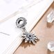 Wholesale 925 Sterling Silver DIY Bracelet Antique CZ Accessories TGSLBD114 2 small