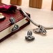 Wholesale 925 Sterling Silver DIY Bracelet Antique Accessories TGSLBD115 3 small