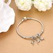 Wholesale 925 Sterling Silver DIY Bracelet Antique Accessories TGSLBD119 4 small