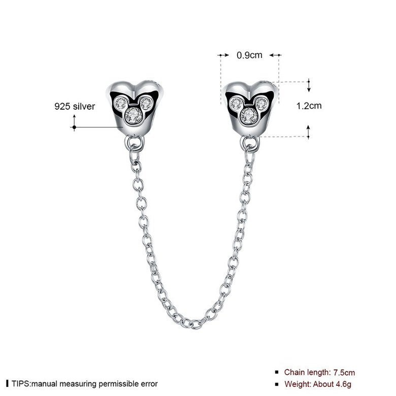 Wholesale 925 Sterling Silver DIY Bracelet Accessories TGSLBD125 0