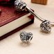 Wholesale Antique 925 Sterling Silver DIY Bracelet CZ Bead TGSLBD145 3 small