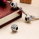 Wholesale Antique 925 Sterling Silver DIY Bracelet Bead TGSLBD003 3 small