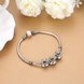 Wholesale Antique 925 Sterling Silver DIY Bracelet Bead TGSLBD005 4 small