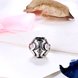 Wholesale Antique 925 Sterling Silver DIY Bracelet CZ Bead TGSLBD006 1 small