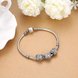 Wholesale Antique 925 Sterling Silver DIY Bracelet Bead TGSLBD009 4 small