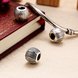 Wholesale Antique 925 Sterling Silver DIY Bracelet Bead TGSLBD012 3 small