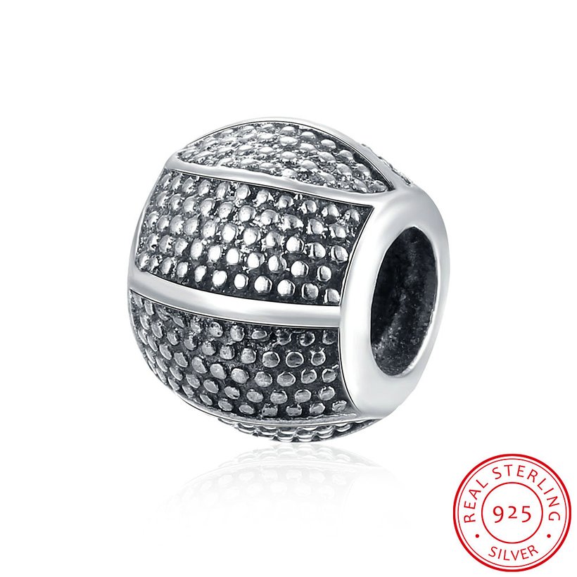 Wholesale Antique 925 Sterling Silver DIY Bracelet Bead TGSLBD012 5