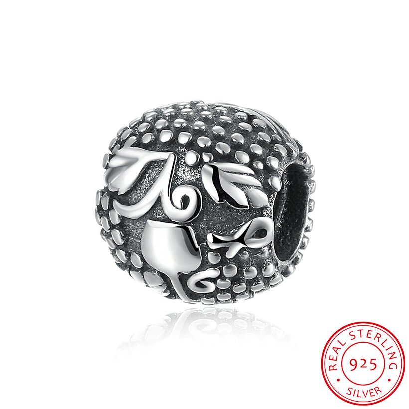 Wholesale Antique 925 Sterling Silver DIY Bracelet Bead TGSLBD015 5