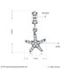 Wholesale 925 Sterling Silver DIY Bracelet Star Accessories TGSLBD044 0 small