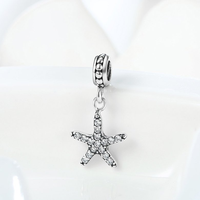 Wholesale 925 Sterling Silver DIY Bracelet Star Accessories TGSLBD044 2