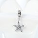 Wholesale 925 Sterling Silver DIY Bracelet Star Accessories TGSLBD044 2 small