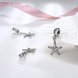 Wholesale 925 Sterling Silver DIY Bracelet Star Accessories TGSLBD044 3 small