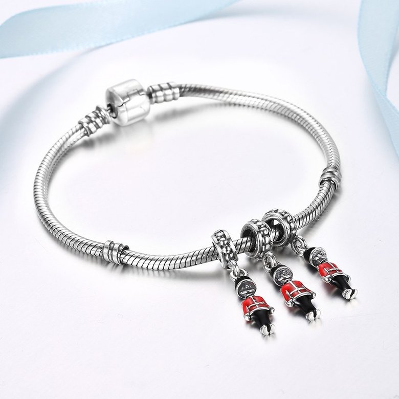 Wholesale 925 Sterling Silver DIY Bracelet Accessories TGSLBD049 4