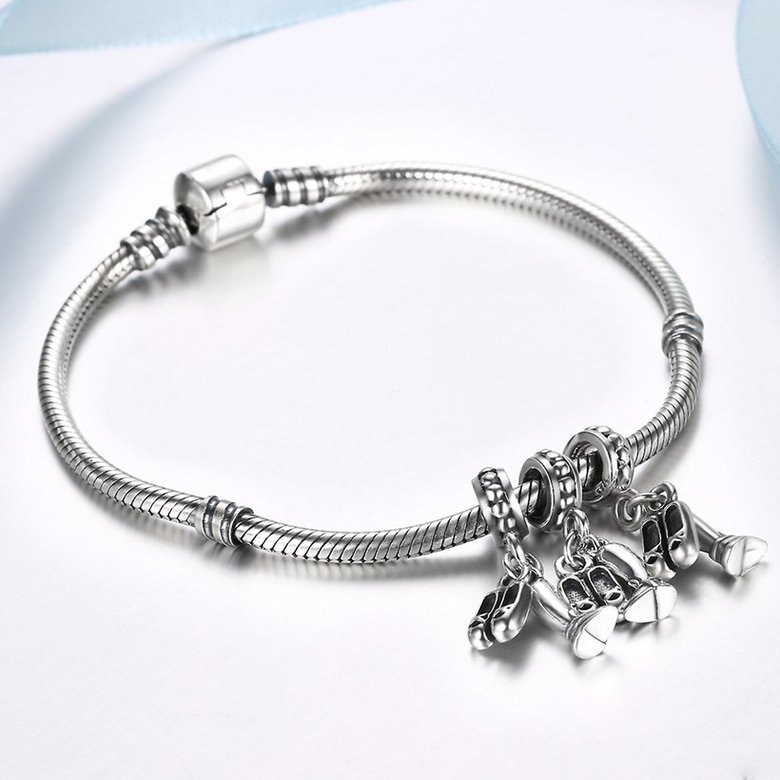 Wholesale 925 Sterling Silver DIY Bracelet Accessories TGSLBD053 4