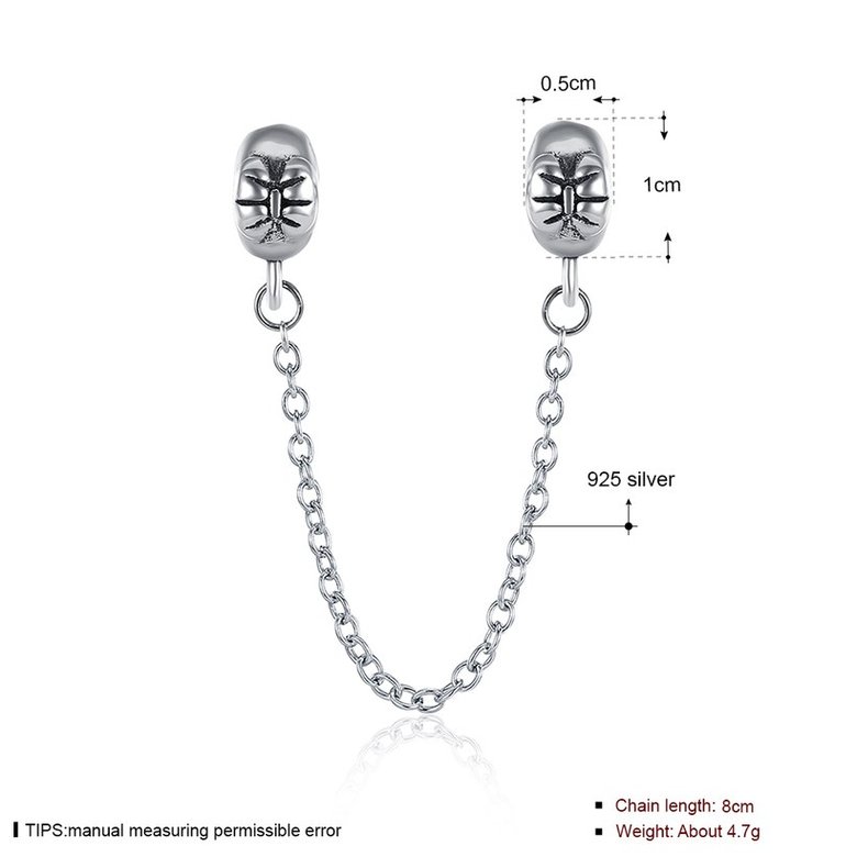 Wholesale 925 Sterling Silver DIY Bracelet Accessories TGSLBD055 0