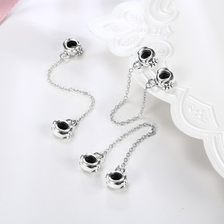 Wholesale 925 Sterling Silver DIY Bracelet Accessories TGSLBD055 3