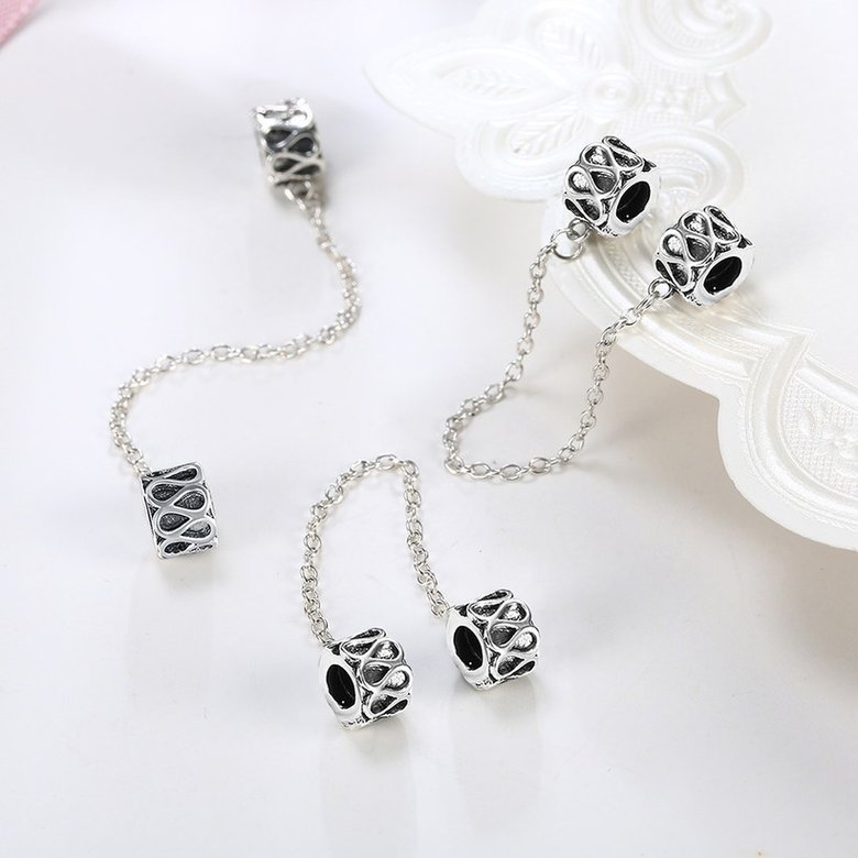 Wholesale 925 Sterling Silver DIY Bracelet Accessories TGSLBD057 3