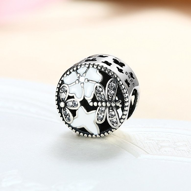 Wholesale 925 Sterling Silver DIY Bracelet Bead TGSLBD074 1