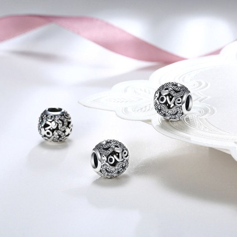 Wholesale 925 Sterling Silver DIY Bracelet Bead Accessories TGSLBD085 3