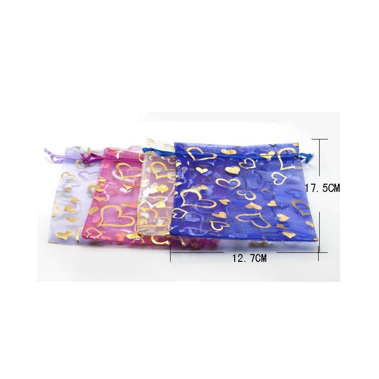 Wholesale Jewelry chiffon gift bags TGGB001 2