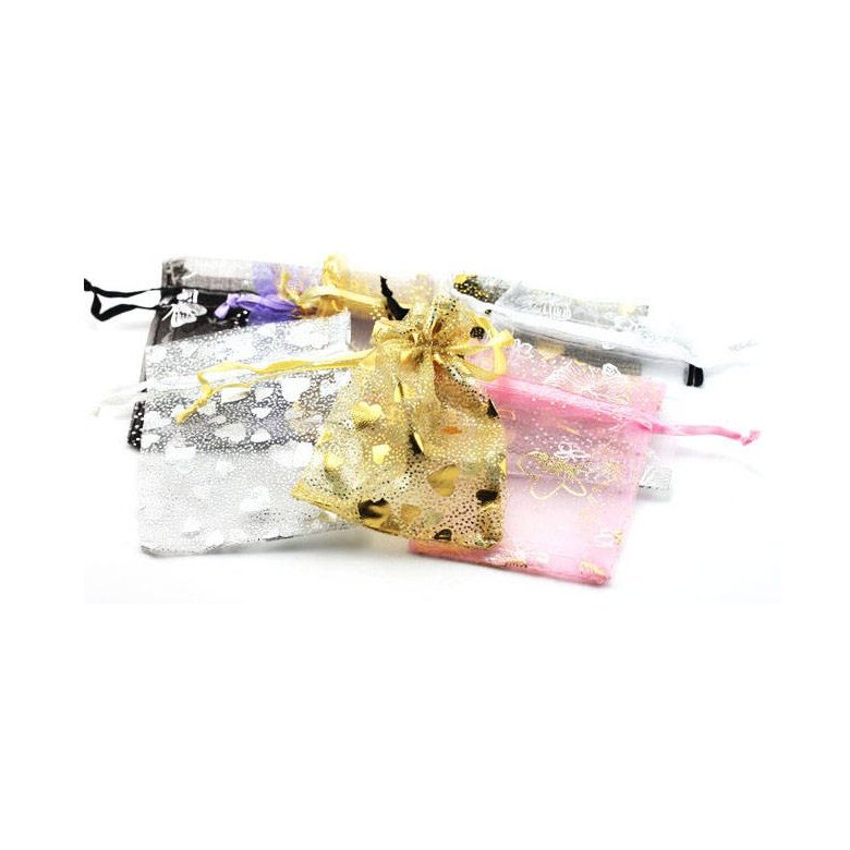 Wholesale Jewelry chiffon gift bags TGGB002 1