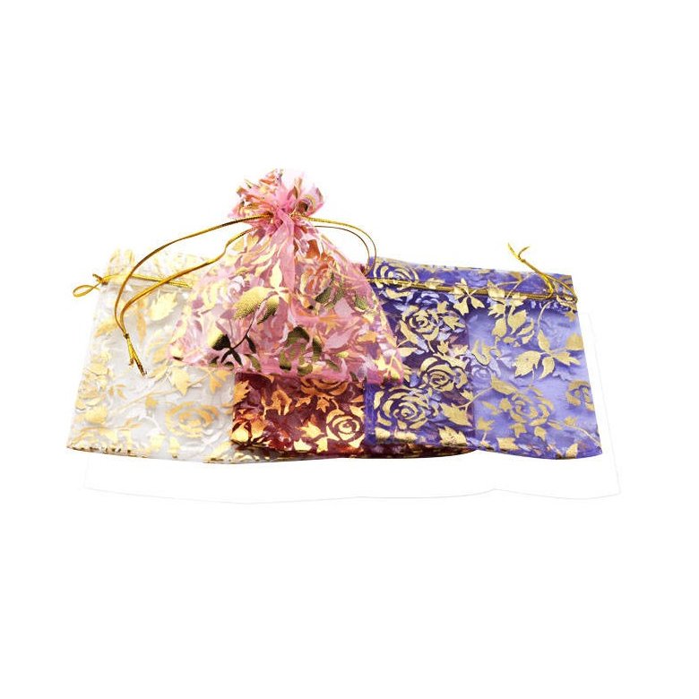 Wholesale Jewelry chiffon gift bags TGGB003 0