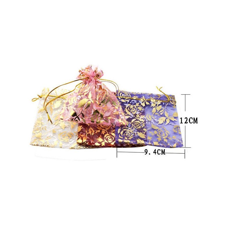 Wholesale Jewelry chiffon gift bags TGGB003 2