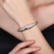 Wholesale Fashion Champagne Gold Simple style CZ Bangle TGGPBL064 0 small