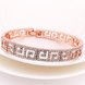 Wholesale Trendy Rose Gold Round Rhinestone Bangle&Cuff TGGPBL098 1 small