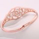 Wholesale Romantic Rose Gold Figure Bangle&Cuff TGGPBL109 0 small