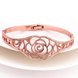 Wholesale Romantic Rose Gold Figure Bangle&Cuff TGGPBL109 3 small