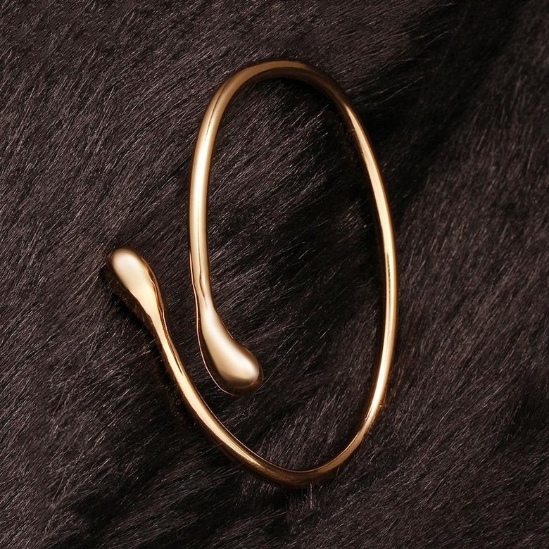 Wholesale Trendy 18K Gold Water Drop Bangle&Cuff TGGPBL028 1