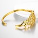 Wholesale Classic 24K Gold Round CZ Bangle&Cuff TGGPBL013 0 small