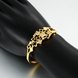 Wholesale Classic 24K Gold Round CZ Bangle&Cuff TGGPBL013 2 small