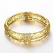 Wholesale Romantic 24K Gold Plant CZ Bangle&Cuff TGGPBL018 3 small