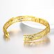 Wholesale Romantic 24K Gold Plant CZ Bangle&Cuff TGGPBL018 4 small