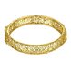 Wholesale Romantic 24K Gold Plant CZ Bangle&Cuff TGGPBL020 3 small