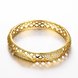 Wholesale Classic 24K Gold Round CZ Bangle&Cuff TGGPBL041 0 small