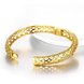 Wholesale Classic 24K Gold Round CZ Bangle&Cuff TGGPBL041 1 small