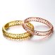 Wholesale Classic 24K Gold Round Bangle&Cuff TGGPBL024 3 small