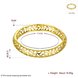 Wholesale Classic 24K Gold Round Bangle&Cuff TGGPBL024 4 small