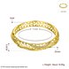 Wholesale Romantic 24K Gold Round CZ Bangle&Cuff TGGPBL042 4 small