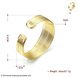 Wholesale Classic 24K Gold Round Bangle&Cuff TGGPBL048 0 small