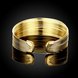 Wholesale Classic 24K Gold Round Bangle&Cuff TGGPBL048 1 small