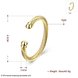 Wholesale Trendy 24K Gold Round Bangle&Cuff TGGPBL125 0 small