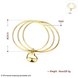 Wholesale Trendy 24K Gold Heart Bangle&Cuff TGGPBL126 0 small