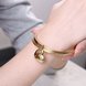 Wholesale Trendy 24K Gold Heart Bangle&Cuff TGGPBL126 4 small